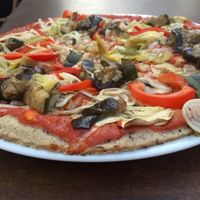 more pizza!  at Vegan Pizza in Warsaw