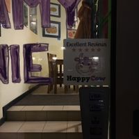 The Warsaw ambassador was here  at Vegan Pizza in Warsaw