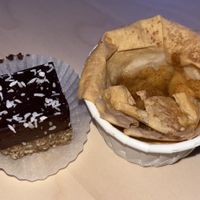 Mini Raw Cake, Mini Apfelkuchennest  at Friedlieb und Tochter in Linz