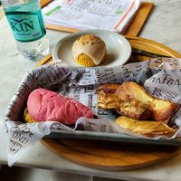Vegan Hamburger. They use sweet potato and black beans at Marcopolo Freelife in Ushuaia