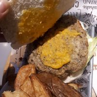 Inside of the burger at Marcopolo Freelife in Ushuaia