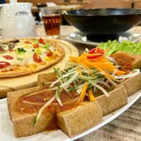 Thai style tofy at Nature Cafe 自然疏食 - The Aperia in Central Singapore