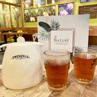 Passionfruit tea at Nature Cafe 自然疏食 - The Aperia in Central Singapore