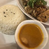 Chicken and rice   at Nature Cafe 自然疏食 - The Aperia in Central Singapore