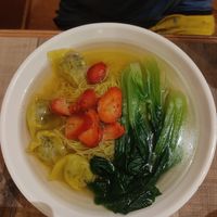 Wonton Noodle Soup at Nature Cafe 自然疏食 - The Aperia in Central Singapore