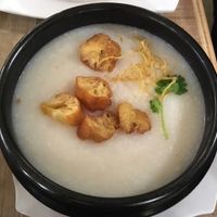 Albalone chicken porridge at Nature Cafe 自然疏食 - The Aperia in Central Singapore