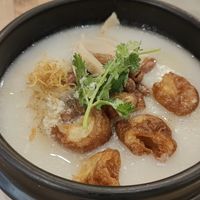 Abalone peanut porridge at Nature Cafe 自然疏食 - The Aperia in Central Singapore