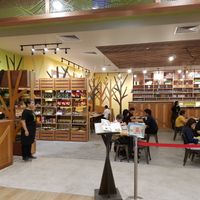 Main Entrance... They sell some items on the LHS at Nature Cafe 自然疏食 - The Aperia in Central Singapore