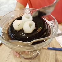 Grass Jelly Longan $4.30 at Nature Cafe 自然疏食 - The Aperia in Central Singapore