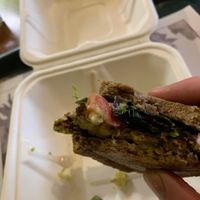 BLT avo at Nucleus Raw Foods in Luzerne