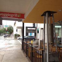 patio + heat lamps at Veggie Grill by Next Level in Pasadena