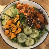 kimchi steak bowl  at Veggie Grill by Next Level in Pasadena