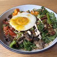 I don’t remember which bowl this was, but it was delicious! 😋   at Next Level Veggie Grill in Pasadena
