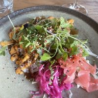 tofu tonkatsu  at ONDA in Helsinki