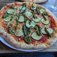 Tokoi pizza at ONDA in Helsinki