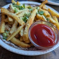 Fries vegan version at ONDA in Helsinki