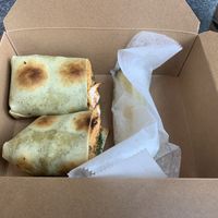 The wrap   at The Co-op Cafe in Erie