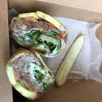 Twilight Zone Wrap! My favorite!  at The Co-op Cafe in Erie