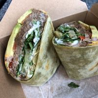 Twilight Zone Wrap! My favorite !  at The Co-op Cafe in Erie