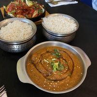 Mustang curry (contains honey!) at The Kathmandu in Torremolinos