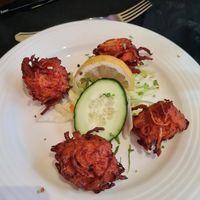 Onion bhaji at The Kathmandu in Torremolinos