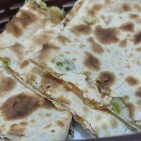 Stuffed paratha at The Kathmandu in Torremolinos