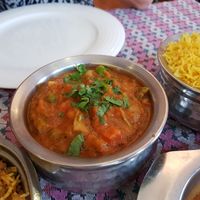 Vegan curry at The Kathmandu in Torremolinos