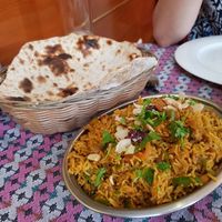 Biryani at The Kathmandu in Torremolinos