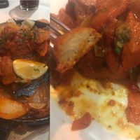 Tandoori chilli with “vegetable meat” at The Kathmandu in Torremolinos