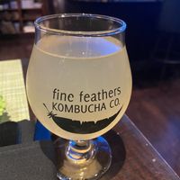 Pear kombucha! Very tasty   at Au Lac - DTLA in Los Angeles