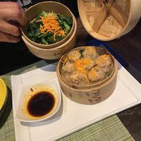 3 different dumplings  at Au Lac - DTLA in Los Angeles