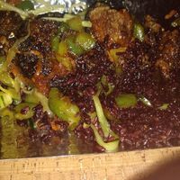 "Octopus" Honestly their grocery is way more elegant than how this picture looks. at Au Lac - DTLA in Los Angeles