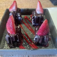 Chocolate coconut dessert   at Au Lac - DTLA in Los Angeles