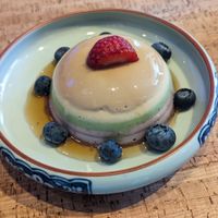 Rainbow flan at Au Lac - DTLA in Los Angeles