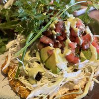 Tostada  at Au Lac - DTLA in Los Angeles