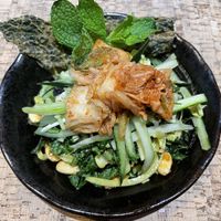 Kale sea saladd  at Au Lac - DTLA in Los Angeles