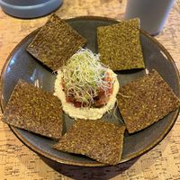 olive cheese starter  at Au Lac - DTLA in Los Angeles
