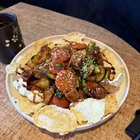 Sweet and spicy tempeh  at Au Lac - DTLA in Los Angeles