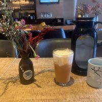Thai Tea and ambiance   at Au Lac - DTLA in Los Angeles