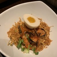 The “egg” here is delicious ! at Au Lac - DTLA in Los Angeles