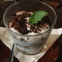 vegan tiramisu  at Vege Rama in West End