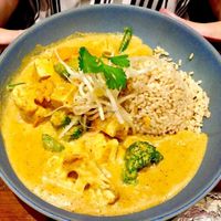 Massaman curry at Vege Rama in West End
