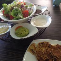 Vegan breakfast at Greg Cafe - Gan Ha'Ir in Tel Aviv