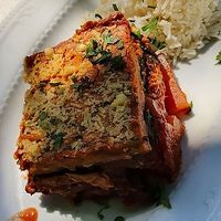 another vegan meal at Gasthaus am Predigtstuhl in Vienna