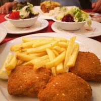 Cordon bleu at Gasthaus am Predigtstuhl in Vienna