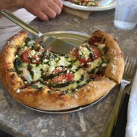 kosmic karma vegetarian pizza 10"; at Mellow Mushroom in Clearwater