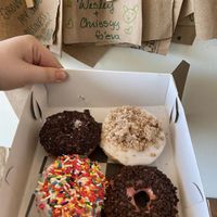 Vegan donuts.  at Broad  Street Dough Co in Oakhurst