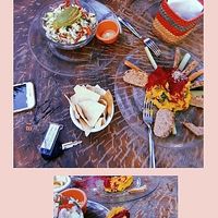 Rainbow Hummus ! at Co.ConAmor in Tulum