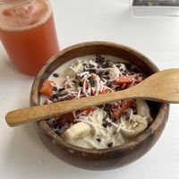 Desayuno, quinoa autunn porrige at Co.ConAmor in Tulum