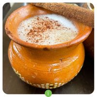 Cappuccino with almond milk at Co.ConAmor in Tulum